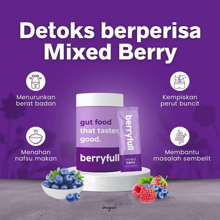 berryfull detox fungsi kelebihan khasiat kebaikan berryfull bahaya